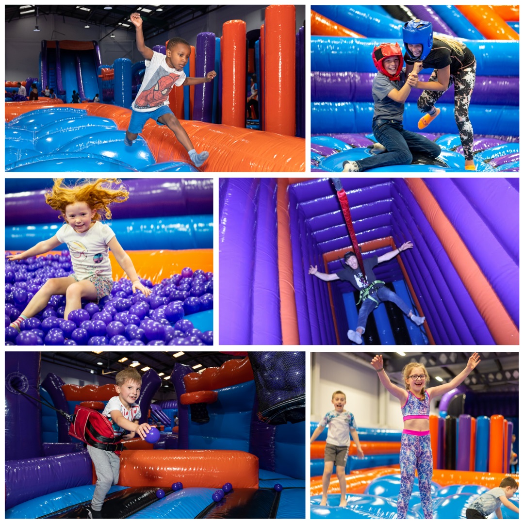 Inflatable Activities at Inflata Nation Inflatable Theme Parks